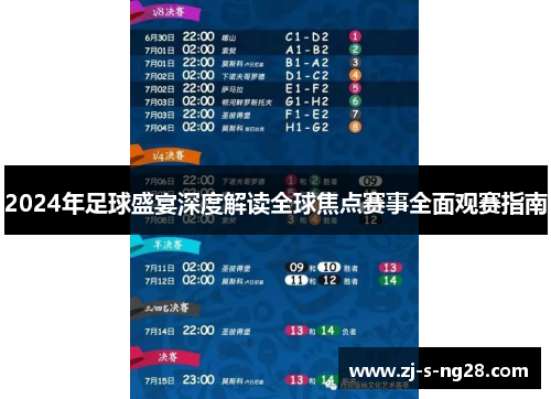 2024年足球盛宴深度解读全球焦点赛事全面观赛指南 2024年足球盛宴深度解读全球焦点赛事全面观赛指南
